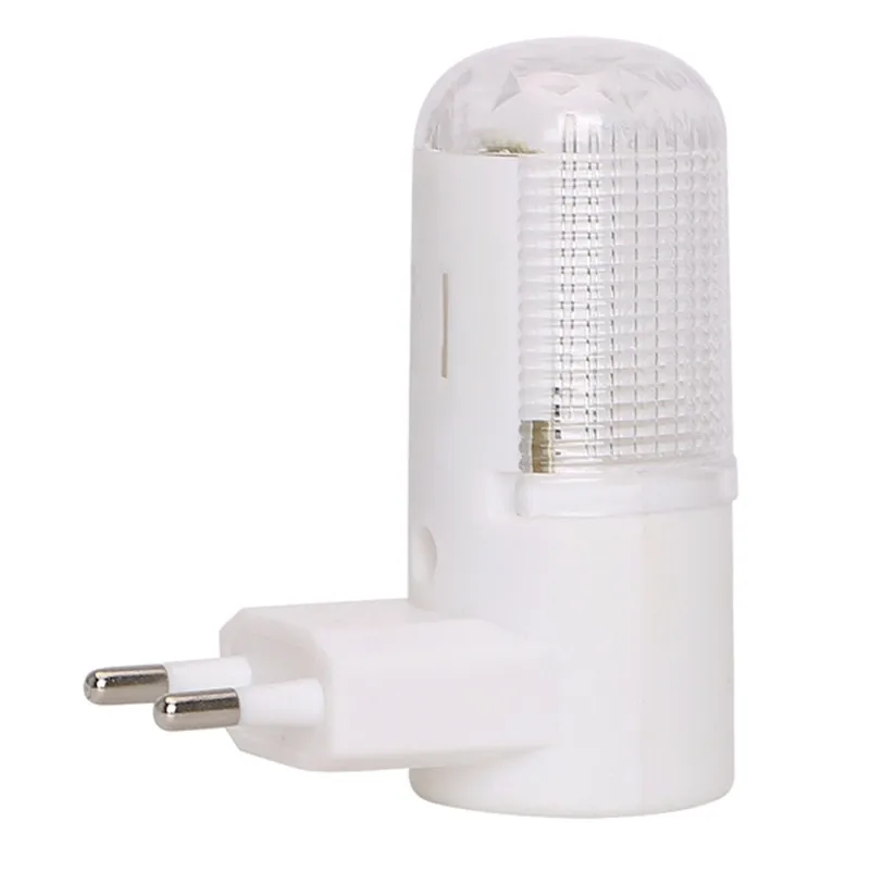

CLAITE LED Night Light 0.5W Energy Saving Plug-in Bedroom Deco Light Home Bedside Lamp with EU Plug AC 220V for Home Bedroom