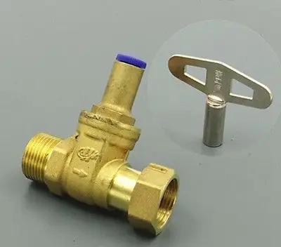 Латунный запорный клапан обратный клапан розетка 3/" BSP мама-папа резьба для счетчика воды