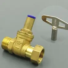 Латунный запорный клапан обратный клапан розетка 3/" BSP мама-папа резьба для счетчика воды