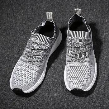 

Casual Shoes Men Adult Gary Sneakers Breathable Shoes Men Trainers Chaussure Homme Basket Male Krasovki Mesh Tenis Men Black