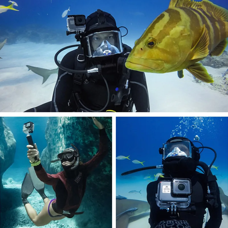 Underwater Waterproof Housing Case Kit Diving 45M Protective for Gopro Hero 6 Hero 5 Go Pro 7 6 5 Black Sport Camera Accessories (6)