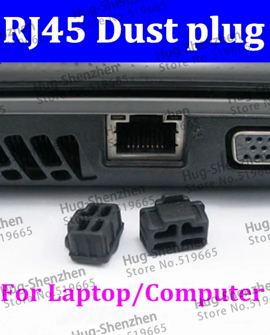 

Rj45 Network Silicone Anti Dust Plug Cover Stopper Laptop dust plug laptop dustproof usb dust plug Computer Accessories