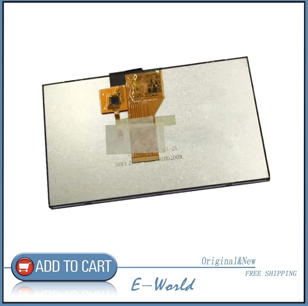 Оригинальный 7 дюймовый ЖК экран с сенсорным экраном KD070D78 40NH A002 REVC Бесплатная