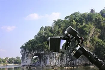 Zhiyun z1-pround 3 ось гироскопа стабилизатор для приключения / спорт камеры |
