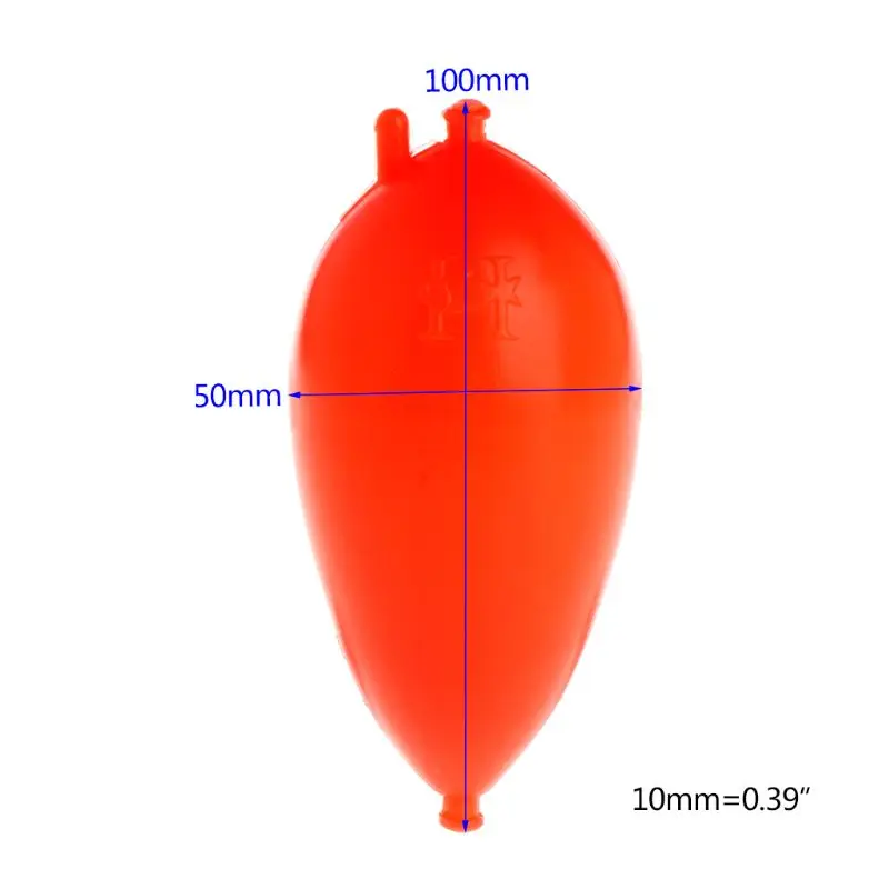 Поплавок пластиковая овальная форма расположен высокий плавающий плавучий буй экологические нарезные снасти Аксессуары