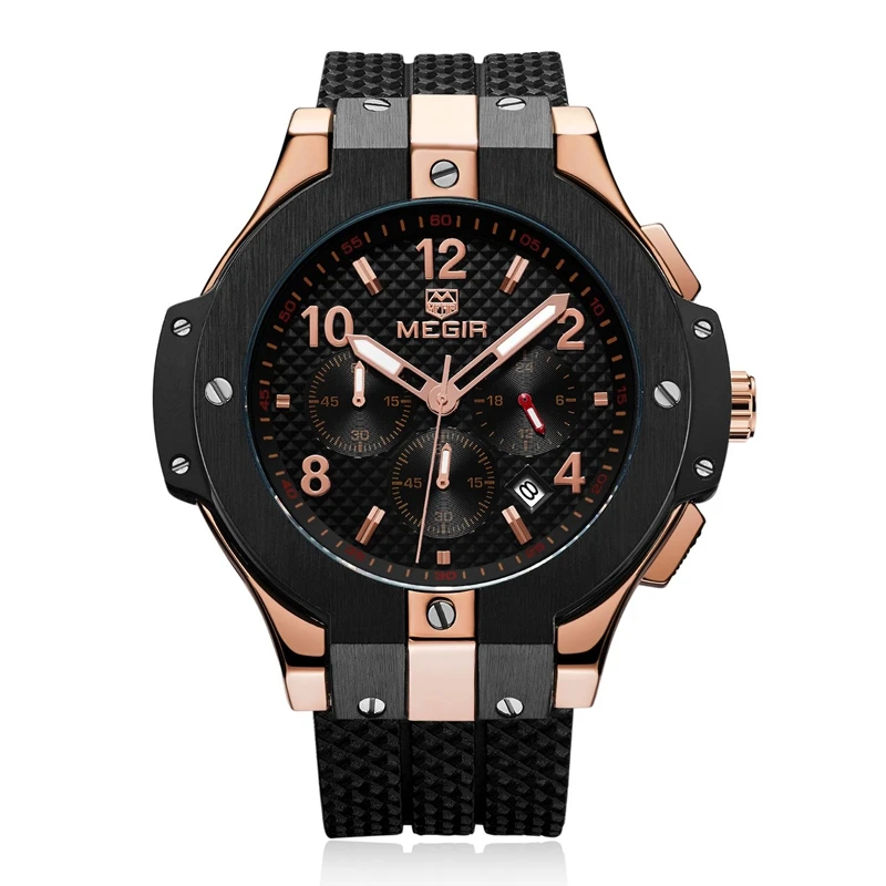 

MEGIR Brand Men Watch Luxury Military Sport Outdoor Waterproof Quartz Watches Male Gifts Luminous Date Clock Relogio Masculino