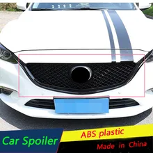 Для Mazda 6 Atenza Racing Grills Fit- ATENZA передний бампер Гриль верхняя решетка черный Авто Комплект запчастей для корпуса