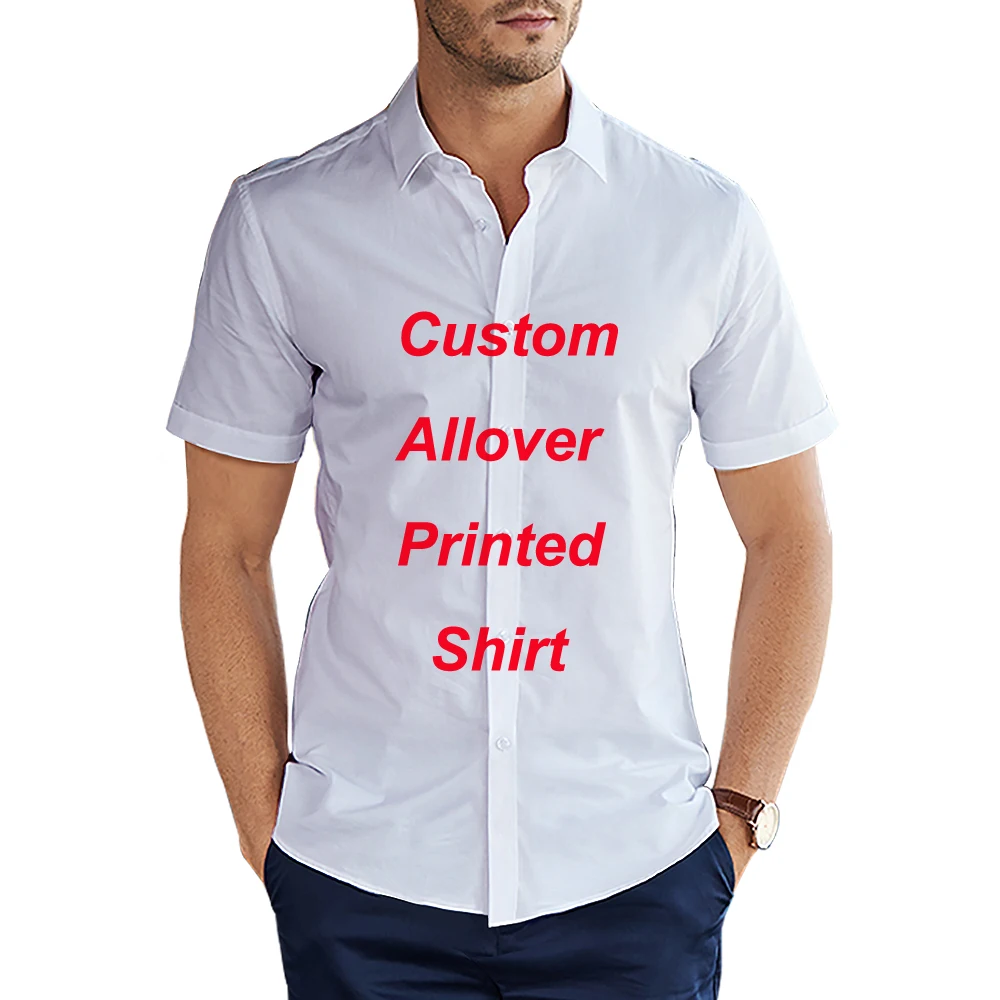 

Custom 3D Flower Printed Men Button Shirt Summer Tops, Fashion Men's Shirts Short Sleeve Breathable Floral Shirt Dropship