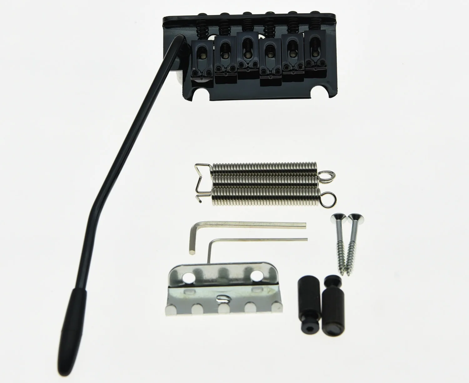

2 Point ST Style Guitar Tremolo Bridge Locking System Chrome/Black