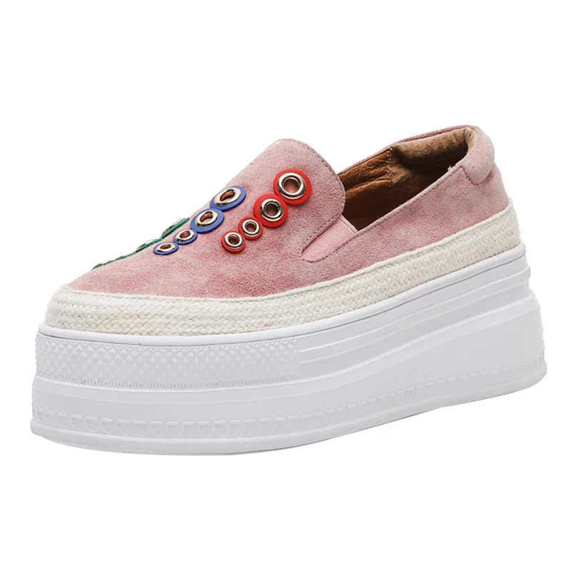 

2019 Women Autumn New Top Women Casual Flat Shoes Black White Leather Shoes Pointed Toe Flats Shoes Women