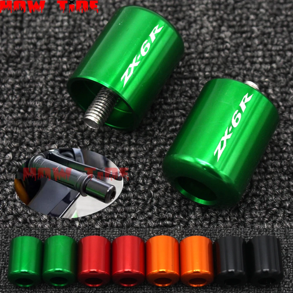 اكسسوارات للدراجات النارية كاوازاكي ZX6R CNC المقود مقبض المشبك غطاء السكك الحديدية ZX-6R ZX 6R 2000 2001 2002 2003 2004