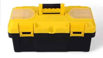 

14" portable toolbox hardware, electrician, car repair case, home storage box, tire repair tools