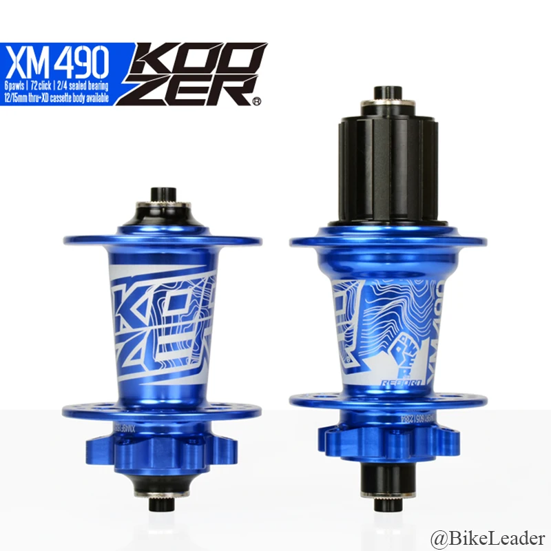 Koozer XM490 герметичный подшипник MTB DH XC концентраторы для горного велосипеда 28 32 36 отверстия дисковый тормоз 15 12 142 мм через ось QR XD велосипедная ступица