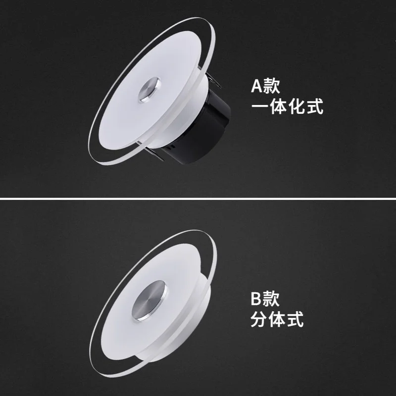  Glass droplight Led Aisle Corridor Lighting Ceiling Living Room Bedroom Decoration Ceiling Light Ce - 32999381276