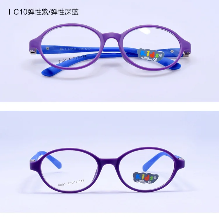 Детские оправы для очков оптические очки круглые очки для мальчиков и девочек рецепт линзы Oculos Infantil TR 8801