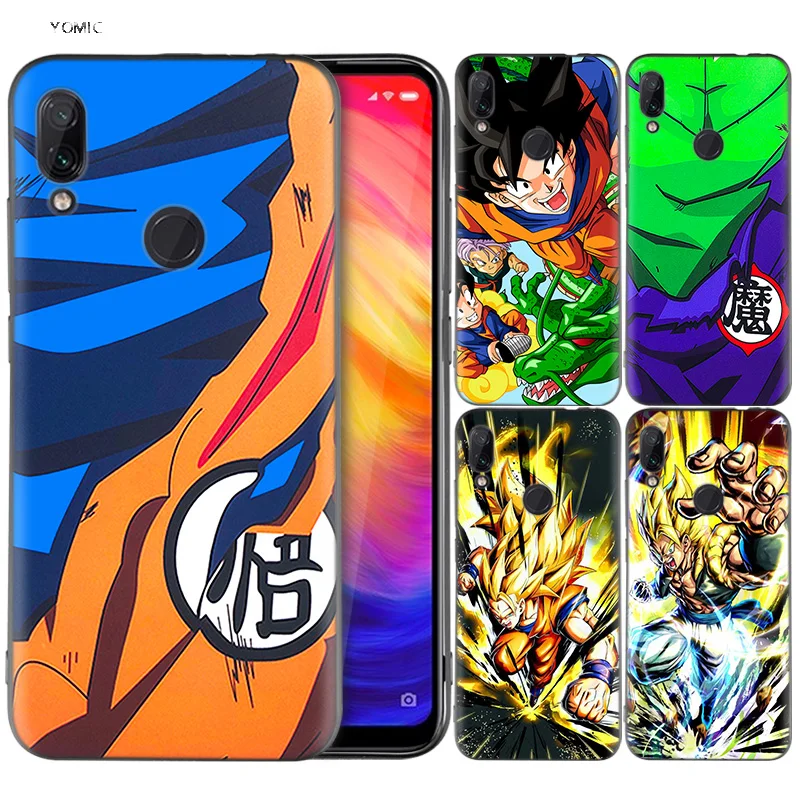 

Silicone Coque Case for Xiaomi Redmi Note 7 6 5 Pro Mi A1 A2 8 Lite 9 GO Poco F1 S2 4 4X Plus Dragon Ball Super Z Goku Gui