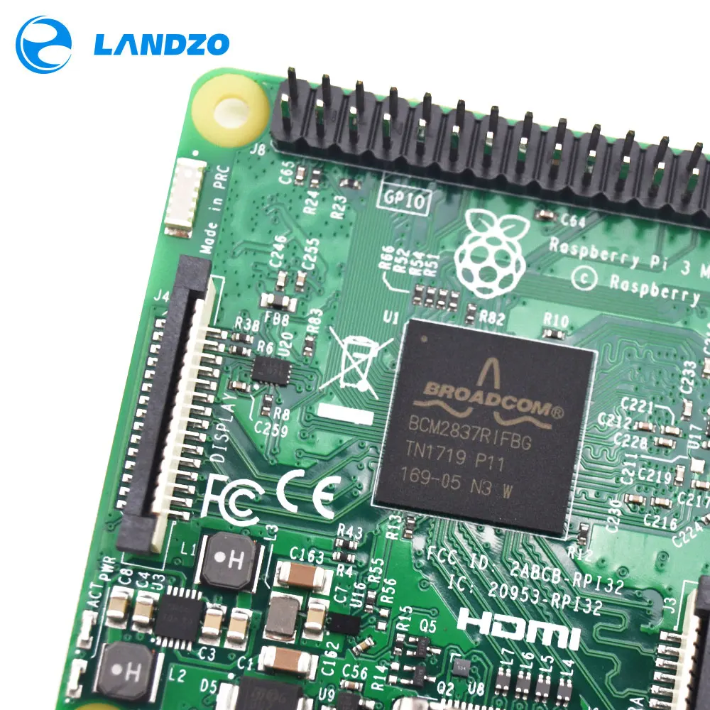 Raspberry Pi 3 Модель B плата 1 Гб LPDDR2 BCM2837 четырехъядерный Ras PI3 B, PI 3B, PI 3 B с WiFi и Bluetooth