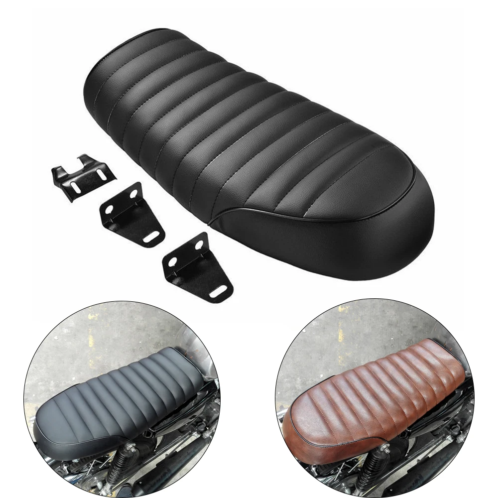 

Универсальный винтажный Набор для сиденья мотоцикла для HONDA CB SUZUKI GR650 GS GT T TU250 GN125 GN250 GN400