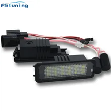 FSTUNING Canbus led number light for vw Golf 5 Golf 6 Golf 7 Phaeton Passat led license plate light for Porsche Cayenne Cayman FSTUNING Canbus led number light for vw Golf 5 Golf 6 Golf 7 Phaeton Passat led license plate light for Porsche Cayenne Cayman