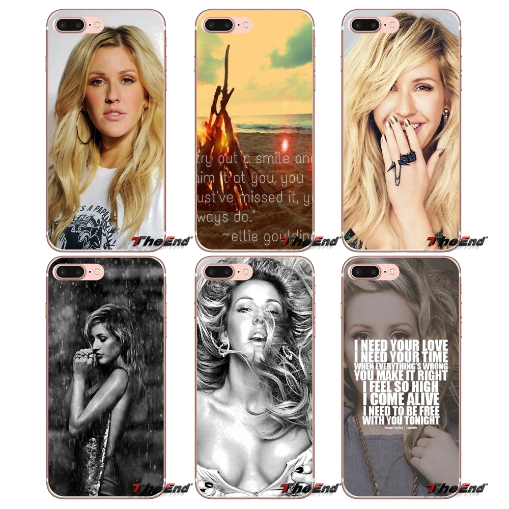 Чехол Ellie Goulding On My Mind UK singer для Xiaomi Redmi 4 3 3S Pro Mi3 Mi4 Mi4i Mi4C Mi5 Mi5S Mi Max Note 2 | Мобильные