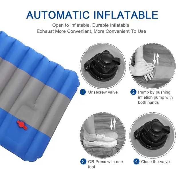 12cm Inflating Sleeping Mat  3