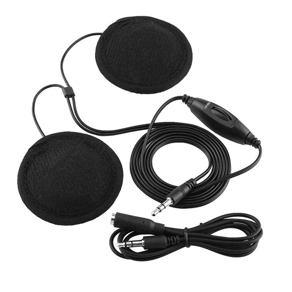 3 5 мм мотоцикл спикеры для шлема Bluetooth Interphone мотоциклетный Интерком гарнитура