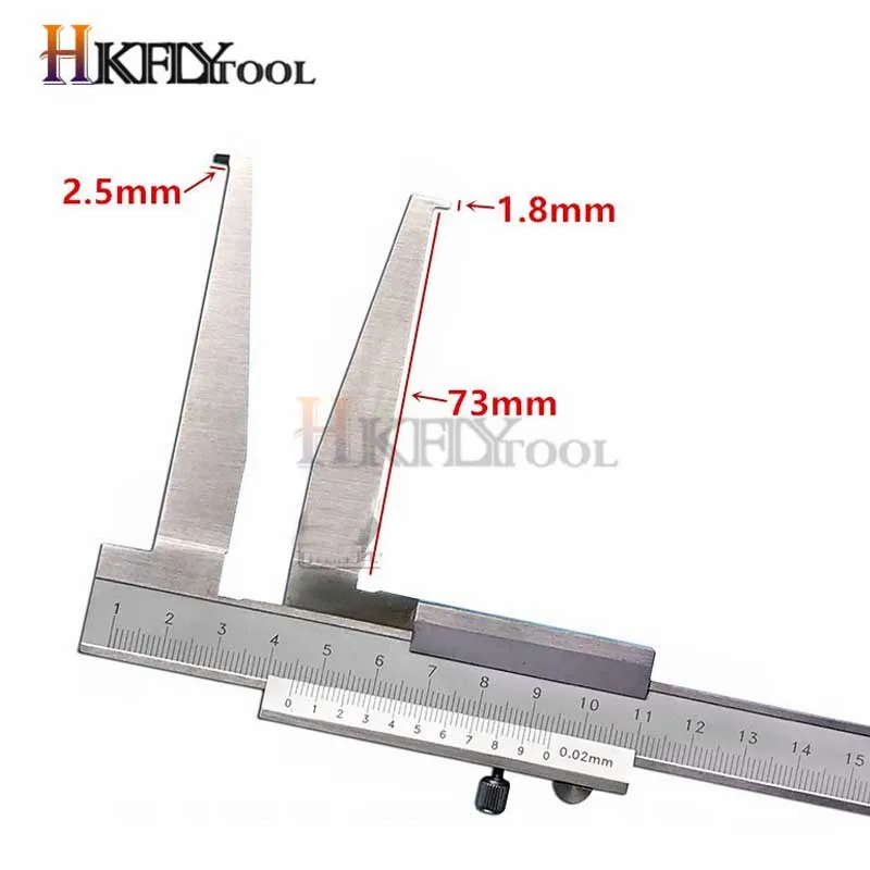 Inner Diameter Caliper 10-160mm Steel Measuring Tools Inner Groove Vernier  Caliper Measur Gauge Measuring Tool