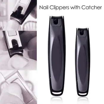 

Nail Clippers with Catcher No Splash Toenail Fingernail Clippers Nail Cutter Trimmer Set