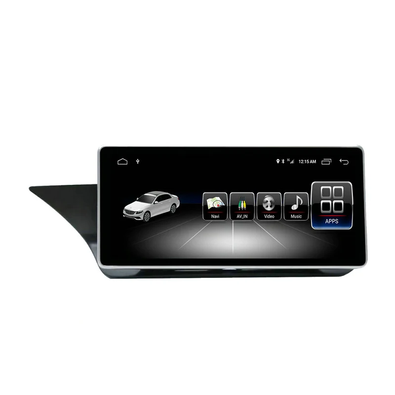 Vehicle GPS Navigation for Mercedes Benz E Class 2010 to 2012 Android 7.1 10.25