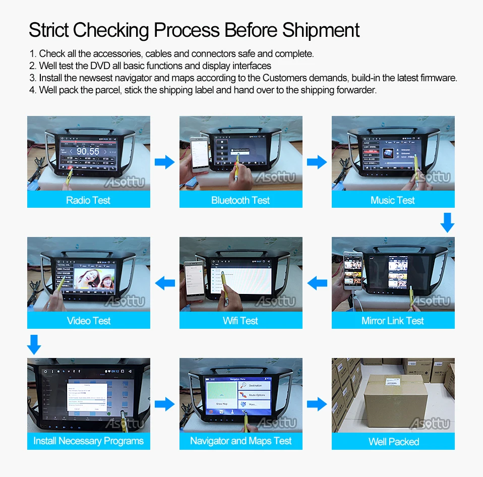 Cheap Asottu MKLZ1081 Android 8.1 Car DVD Player for toyota Land Cruiser Octa Core Car DVD GPS Navigation palyer Car Radio Multimedia 19