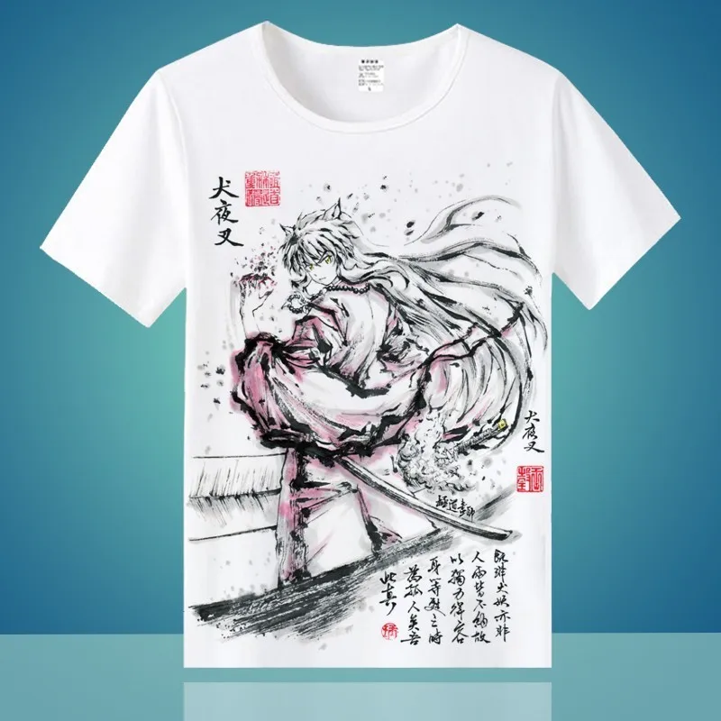 Повседневная футболка с аниме атака на Титанов 3 Touken Ranbu Online Saiyuki, мужские и женские футболки, модная футболка с коротким рукавом - Цвет: 16