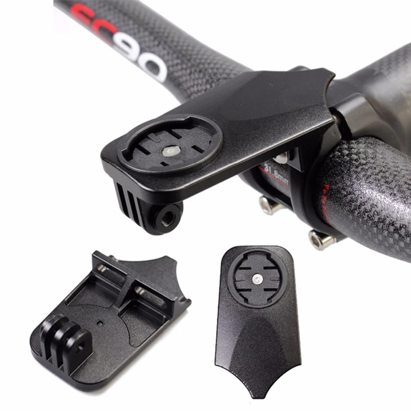 

Bicycle Mount for Garmin GPS Edge 25 200 500 510 520 800 810 1000 Computer GoPro Hero Camera & Bike Head Light Stand