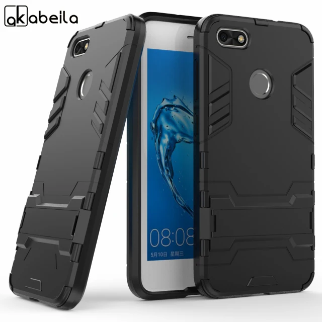 AKABEILA Чехлы для huawei Nova Lite 2017 чехол Y6 Pro SLA L02 2 in1 Гибридный Кронштейн Робот броня p9 lite