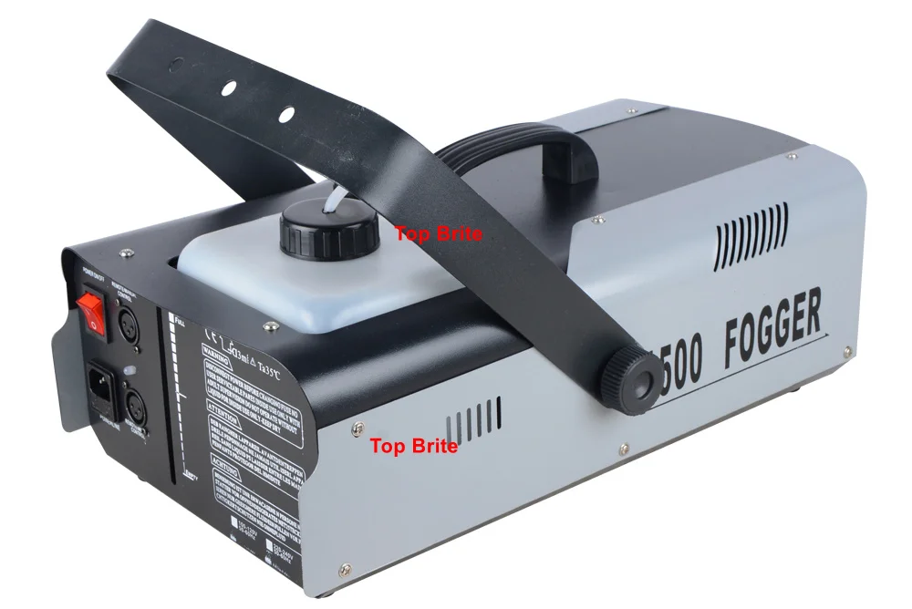 Capacidade de Fumaça de Óleo Máquina de Fumaça 4 Pçs e lote Preço Barato 1500 w Rgb Cores Led Dmx512 2.3l Fase Levou Máquina Fogger 6 Cores LED DMX512 2.3L Capacidade De Fumaça