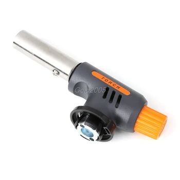 

Portable Camping Welding Gas Torch Flame Gun Flamethrower Butane Burner Wind Proof