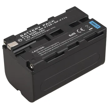 

High Capacity 7.2V 5200mah NP-F750 NP-F770 decoded Camera Battery For Sony NP-F750 NP-F770 Battery Pack