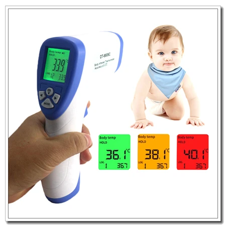 Infrared Thermometer Laser Pyrometer 400C 750C 950C Non-contact LCD IR Thermometer Gun Point Temperature Meter Backlight