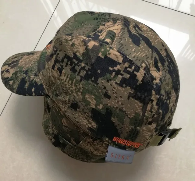 2018 Winter Sitka Hunting Men Incinerator Hat Camouflage Cap Berber