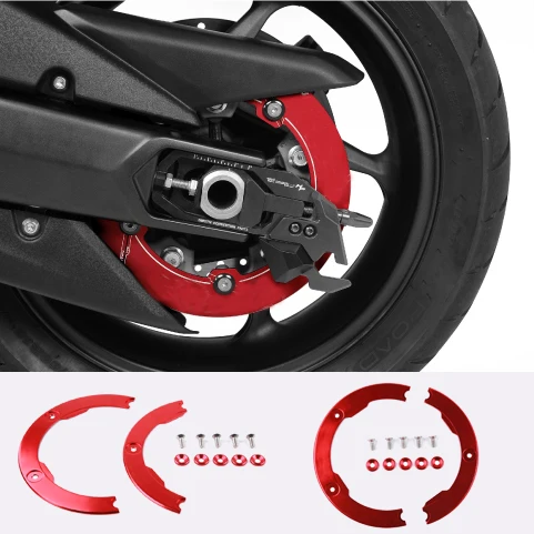 

For Yamaha TMAX 530 TMAX530 T-MAX 530 2012 2013 2014 2015 Motorcycle CNC Aluminum Alloy Accessori Transmission Belt Pully Cover