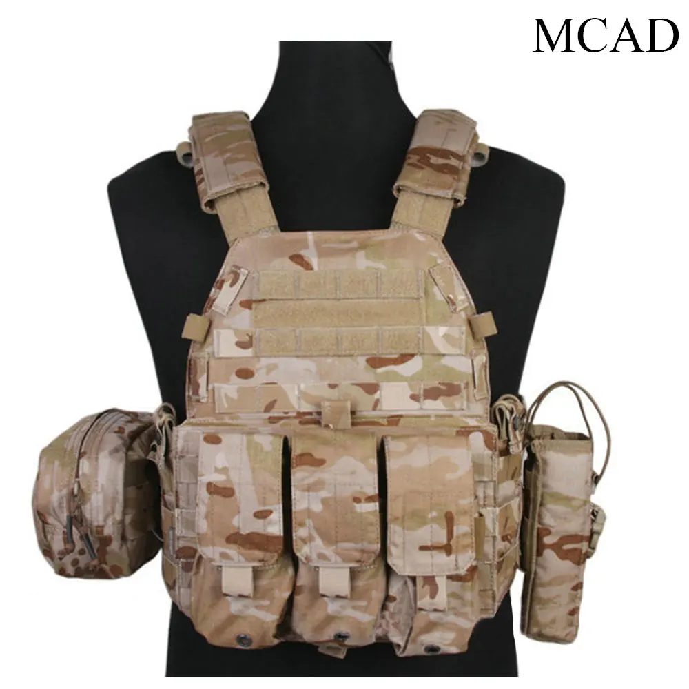 EMERSONGEAR LBT тактический жилет с подсумок Molle нагрудный жилет для страйкбола пейнтбола военный армейский боевой жилет Мультикам EM7440