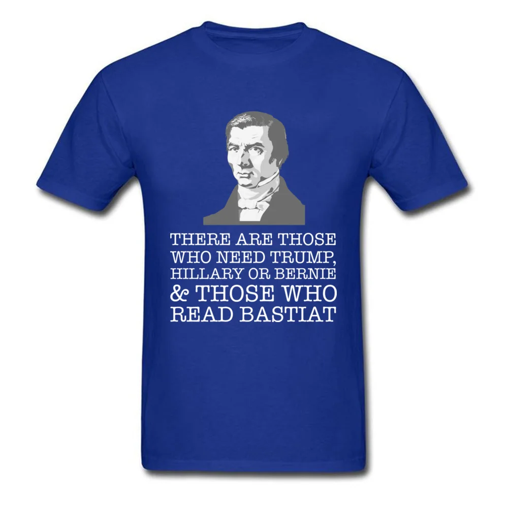 frederic bastiat funny libertarian T-Shirt_blue