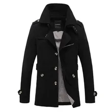 Бренд, Мужское пальто, длинная куртка, пальто, мужской Тренч, плащ, ветровка, верхняя одежда, хлопковая ткань, одежда