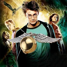 10 Pcs lot Harry Potter the Deathly Hallows snitch gold necklace Pendants font b toy b