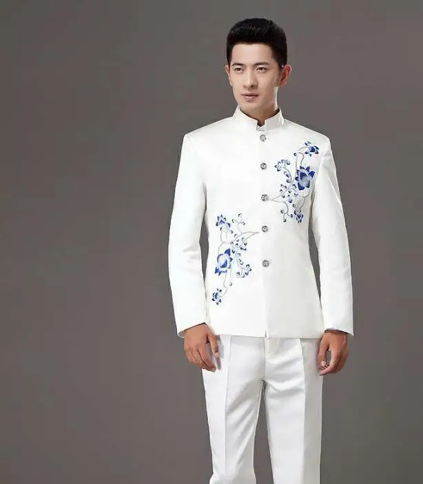 Blazer men formal dress latest coat pant designs chinese tunic suit men ...