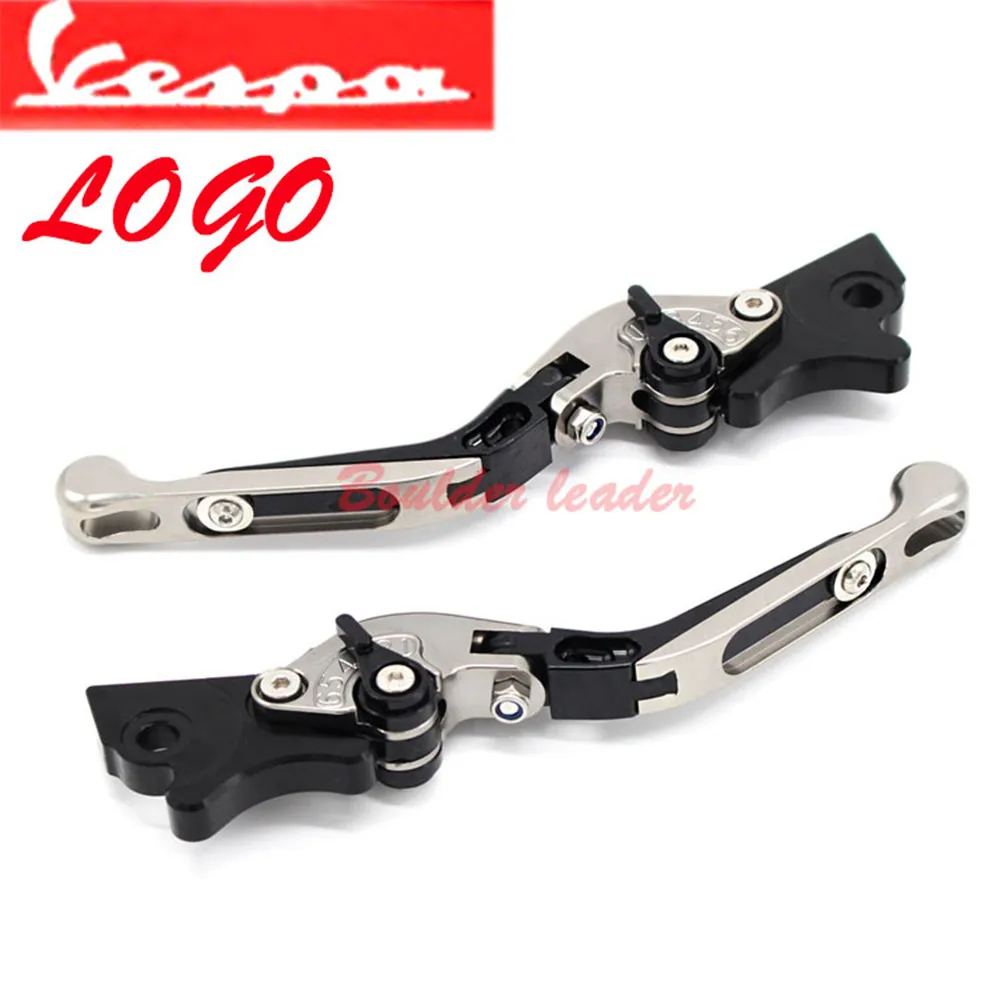 CNC piegevole e Allungabile Freno Leve di Frizione для Vespa Granturismo 125/200 GTS 125/250 S125/150/300 Super