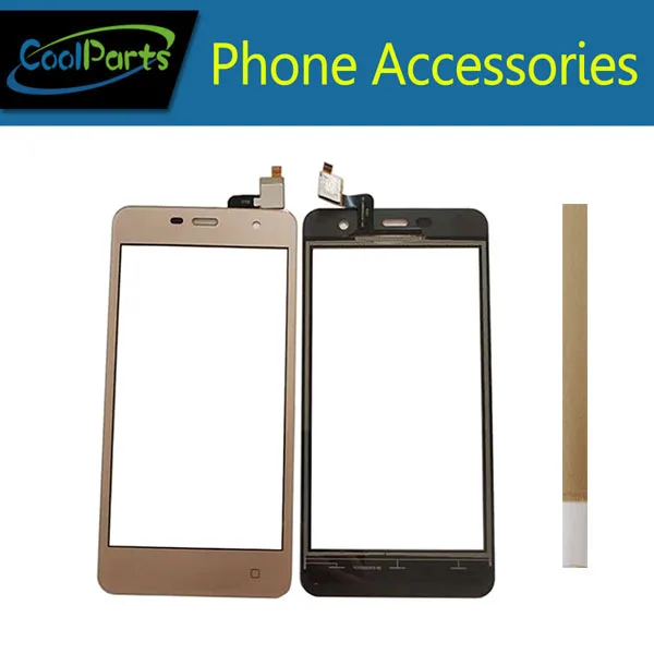 

1PC/Lot High Quality For Prestigio Muze G3 Lte PSP3511 Duo Touch Screen Digitizer Panel Lens Glass Gold Color With Tape