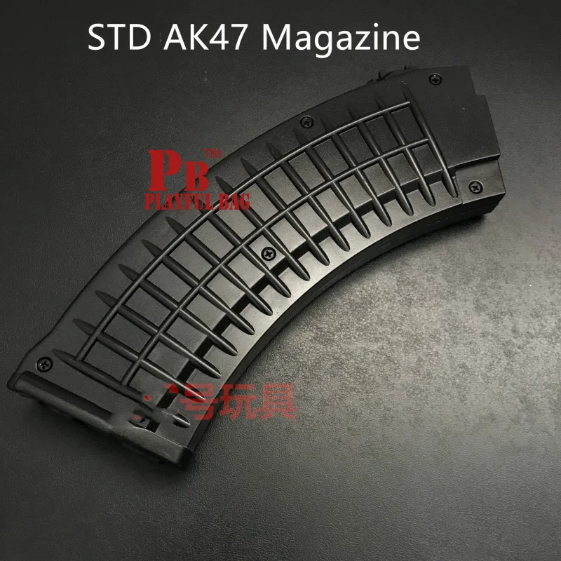 Игривый мешок тактический конкурс CS Хобби DIY аксессуары STD ak47 завод пластик ABS журнал гелевый мяч пистолет ID25