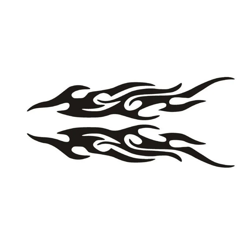 

Auto Sticker -2PcsCar Decoration FLAME-Die Cut Vinyl Decal Bumper Sticker For Windows, Cars, Trucks, Laptops 18cm*4cm