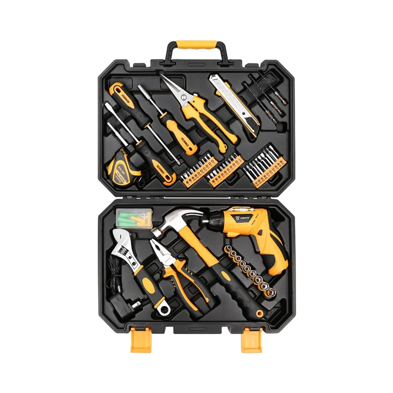 

Tool Set Box Kit 108pcs Mechanics Automotive Bicycle Drill for Women Home DIY Household Hand Tools Electric Screwdriver