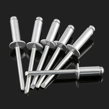 

M6.4*12/16/20/25mm Open Type, Aluminum Core Pulling Rivets, Core Pulling Liu Nail, Aluminum Rivets